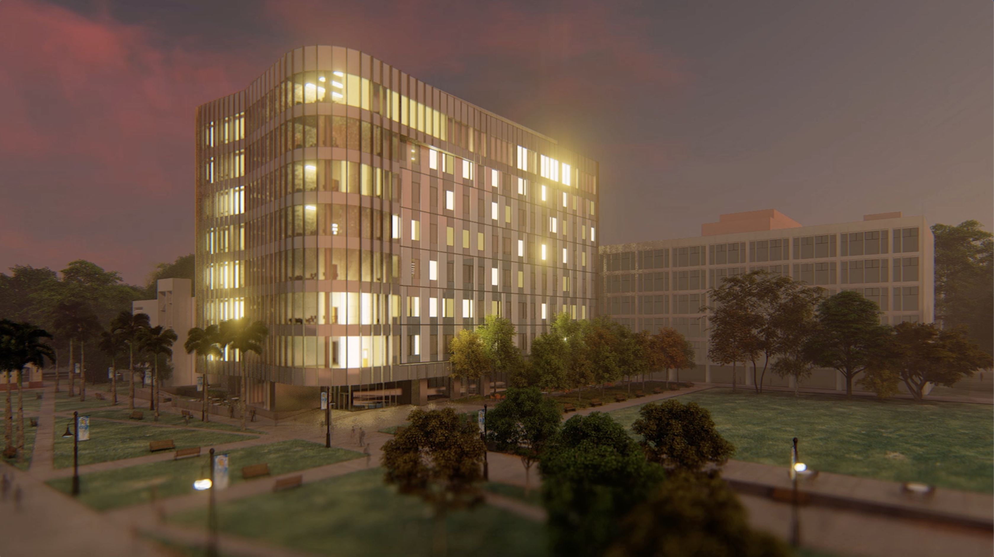 A rendering of San José State University's ISB